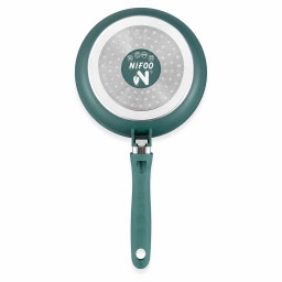 طقم مقالي نايفو كرانيت أخضر  3 قطع NIFOO Granite Fry Pan Set  Green  3 Pieces