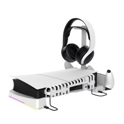 ستاند بلي 5 أفقية مع تبريد وشاحن يدات من ipega ipega Horizontal Stand with Cooling Fans & Charging Dock (For PS5 Slim / PS5 Pro)