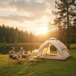 خيمة تخييم جرين لايون التيميت ٣-٤ أشخاص Green Lion Ultimate Camping Tent 3/4 Person
