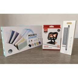 كومبو مجموعة الدراسة الاحترافية للايباد 4 منتجات رئيسية 4 في 1 Combo Professional Study Group for iPad 4 main products 4 in 1