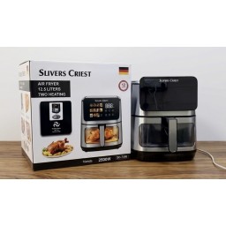 قلاية سلفر كريست الالمانية الاصلية 12,5L دبل هيتر شاشة ايباد ضمان سنه Original German Silver Crest 12.5L Double Heater with iPad Screen - 1 Year Warranty