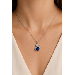 قلادة نسائيه من الفضة الايطالية Italian 925 Sterling Silver Women’s Necklace