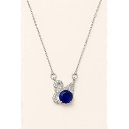 قلادة نسائيه من الفضة الايطالية Italian 925 Sterling Silver Women’s Necklace