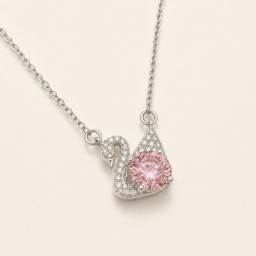 قلادة نسائيه من الفضة الايطاليه Italian 925 Sterling Silver Women’s Necklace