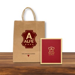 محفظة جلد طبيعي رجالية من براند ALPE ALPE men's genuine leather wallet