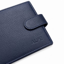 محفظة جلد طبيعي رجالية من براند ALPE ALPE men's genuine leather wallet