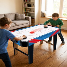 طاولة هوكي للأطفال wooden tabletop air hockey game