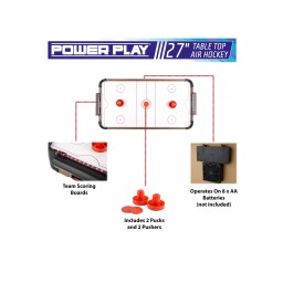 طاولة هوكي للأطفال wooden tabletop air hockey game