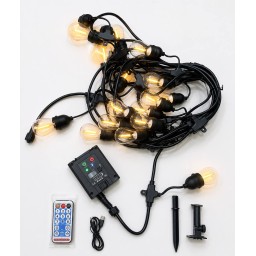 سلسلة اضاءة مصابيح خارجية Outdoor Light Bulb String
