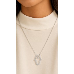 قلادة نسائيه من الفضة الايطاليه Women’s Italian Silver Necklace 925.