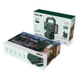 محطة طاقة جرين لايون Green Volt سعة 4000 مللي أمبير Green Lion Green Volt 4000mAh Power Station – Green