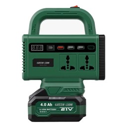 محطة طاقة جرين لايون Green Volt سعة 4000 مللي أمبير Green Lion Green Volt 4000mAh Power Station – Green