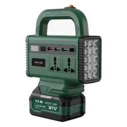 محطة طاقة جرين لايون Green Volt سعة 4000 مللي أمبير Green Lion Green Volt 4000mAh Power Station – Green