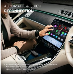 أوتوكاست بلاي تو فيديو ألترا اللاسلكي كاربلاي/أندرويد أوتو Ottocast Play2Video Ultra Wireless CarPlay/Android Auto Ottocast Play2Video Ultra Wireless CarPlay/Android Auto