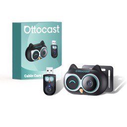 محول أوتوكاست للعناية بكابينة السيارة اللاسلكي كاربلاي Ottocast Cabin Care Wireless CarPlay Adapter Ottocast Cabin Care Wireless CarPlay Adapter