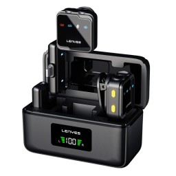 ميكروفون لينيس اللاسلكي 2 في 1 LENYES LM205 2in1