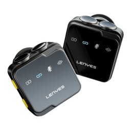 ميكروفون لينيس اللاسلكي 2 في 1 LENYES LM205 2in1
