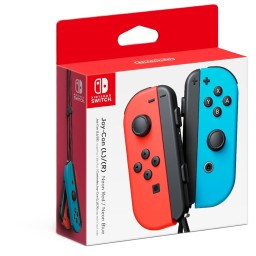 وحدات تحكم Joy-Con لجهاز Nintendo Switch 2 - أحمر وأزرق + لعبة فيديو - نينتندو سويتش  | سوبر ماريو بارتي جامبوري Nintendo Switch / 2 Joy-Con Controllers - Red & Blue + Video Game - Nintendo Switch | Super Mario Party Jamboree