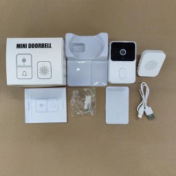 جرس الباب الذكي المزود بكاميرا  المربوط بالهاتف Smart doorbell with camera