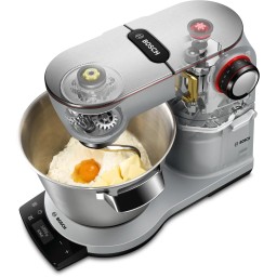 خلاط بوش ستاند 5.5 L 1500 W – فضي وأسود Bosch MUM9YX5S12 Stand Mixer - 5.5L - 1500W - Silver and Black