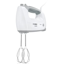 خلاط يدوي بوش بقوة 500W – أبيض ورمادي فاتح Bosch MFQ36460 Handheld Mixer - 500W - White / Light Grey