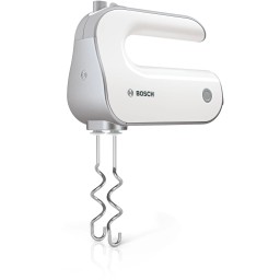 خلاط يدوي بوش بقوة 500W – أبيض وفضي لامع Bosch MFQ4080 Handheld Mixer - 500W - White / Glossy Silver