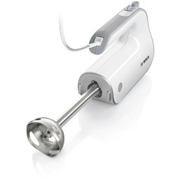 خلاط يدوي بوش بقوة 500W – أبيض وفضي لامع Bosch MFQ4080 Handheld Mixer - 500W - White / Glossy Silver