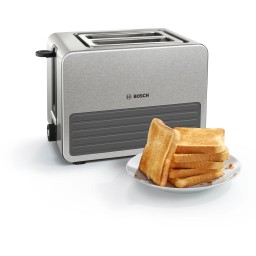 جهاز تحميص خبز بوش مدمج لشريحتين – إطفاء تلقائي Bosch Compact Toaster - 2-Slice - Auto-Off