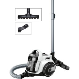 مكنسة كهربائية بوش بقوة 700W – أبيض وأسود Bosch BGS05A222 Vacuum Cleaner - 700W - White and Black