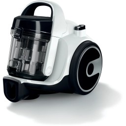 مكنسة كهربائية بوش بقوة 700W – أبيض وأسود Bosch BGS05A222 Vacuum Cleaner - 700W - White and Black