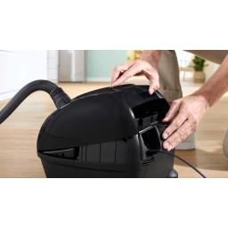 مكنسة كهربائية بوش 2200W بسعة 4.0L – أسود وذهبي Bosch BGL38GOLD Corded Canister Vacuum Cleaner - 2200W - 4.0L - Black and Gold