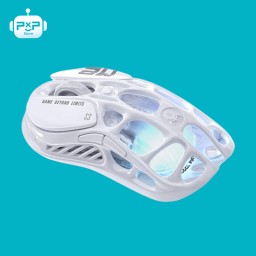 ماوس الألعاب اللاسلكي جرافاستار ميركوري M2 – أبيض أوبالين GRAVASTAR MERCURY M2  MOUSE – OPALINE WHITE