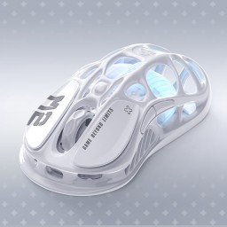 ماوس الألعاب اللاسلكي جرافاستار ميركوري M2 – أبيض أوبالين GRAVASTAR MERCURY M2  MOUSE – OPALINE WHITE