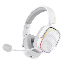 سماعة ألعاب لاسلكية فانميك WHG02 باللون الأبيض (Fantech Strike WHG02) Fantech WHG02 Wireless Gaming Headset - White