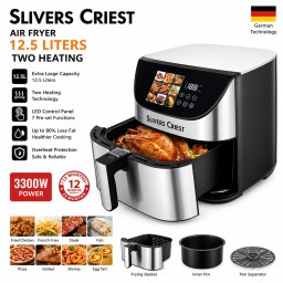 قلاية هوائية سليفِرز كريست SC-7095 سعة 12.5 لتر Slivers Criest Air Fryer SC-7095 12.5L