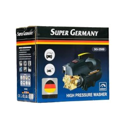 فارة غسل ضغط عالي سوبر جيرمني SG-2500 – 260 بار Super Germany High Pressure Washer SG-2500 – 260 Bar