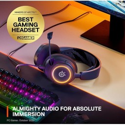 سماعة ألعاب ستيل سيريز أركتيس نوفا 3 SteelSeries Arctis Nova 3 Gaming Headset