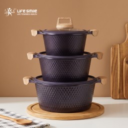 سيت قدر لايف سمايل 3 قطع Life smile Pots set