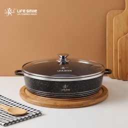 سيت تبسي 3 قطع من لايف سمايل Life smile Cooking Pot ( Tabsi ) Set 3 pieces