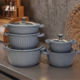 سيت قدر زيو 5 قطع ZCS-8690/5S32 ZIO Pots set ZCS-8690/5S32