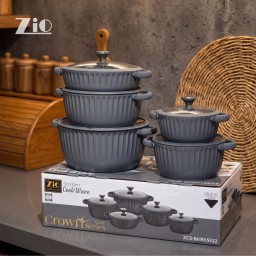 سيت قدر زيو 5 قطع ZCS-8690/5S32 ZIO Pots set ZCS-8690/5S32