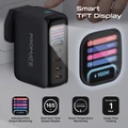 شاحن جداري فائق القوة بتقنية GaNFast بقدرة 165 واط 165W Ultra Powerful GaNFast Wall Charger