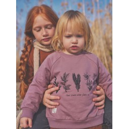 سويت شيرت أطفال بطبعة شجرة - ليلكي (1-7 سنوات) Kids' Tree Print Sweatshirt - Lilac (1-7 Years)