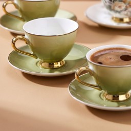 سيت فنجان قهوة 6 قطع Ceramic Coffee Cup 6 piece