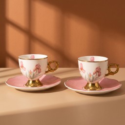 سيت فنجان قهوة 6 قطع Ceramic Coffee Cup 6 piece