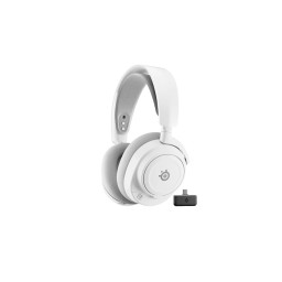 سماعة الألعاب اللاسلكية ستيل سيريز أركتيس نوفا 7 بي (الجيل الثاني) - اللون الأبيض SteelSeries Arctis Nova 7P Gen 2 Wireless Gaming Headset - White