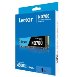 ذاكرة تخزين Lexar NQ700 1TB Gen4x4 4200 MB/s Lexar NQ700 1TB Gen4x4 4200 MB/s