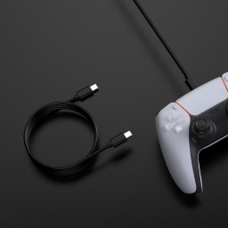 كيبل شحن دوبي تايب سي إلى تايب سي سريع 60 واط لنينتندو سويتش 2 DOBE USB-C to USB-C 60W Fast Charging Cable (1.5m) for Nintendo Switch 2 / Switch / OLED