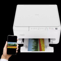 طابعة كانون PIXMA TS4140i لاسلكية ملونة متعددة الوظائف 3 في 1 Canon PIXMA TS4140i Wireless Colour 3-in-1 Inkjet Photo Printer