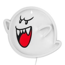 مصباح نيون جداري ليد شبح بو من سلسلة سوبر ماريو Super Mario Boo LED Neon Wall Light